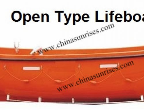 Open Type Lifeboat