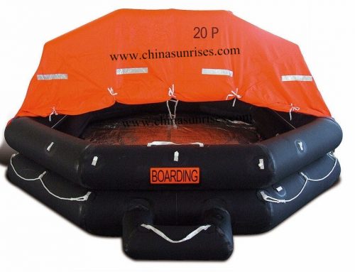 Throw Over Board Inflatable Liferaft