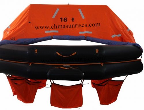 Davit-Launched Inflatable Life Raft