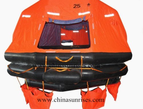 Throw Over Board Self-Righting Inflatable Liferaft