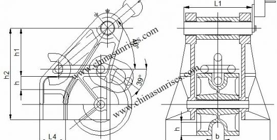 JIS F 2032 Roller Pawl Type Chain Stopper