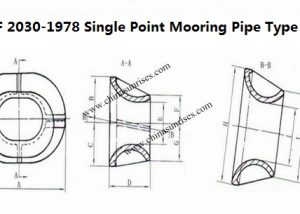 JIS F 2030-1978 Single Point Mooring Pipe Type B