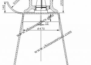 NS2585 Fairlead Roller with Foundation