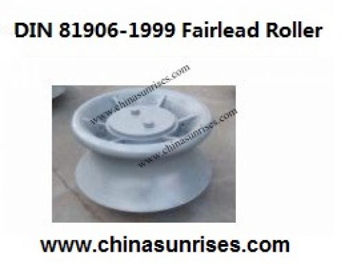 DIN 81906-1999 Fairlead Roller