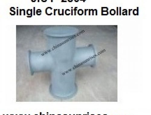 JIS F-2804 Single Cruciform Bollard