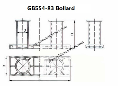 GB554-83 Bollard