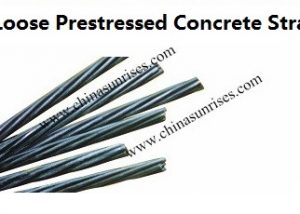 Low Loose Prestressed Concrete Strand