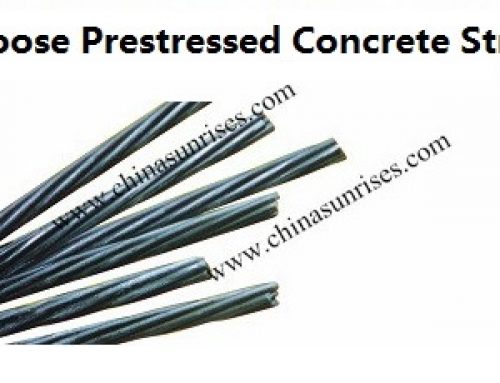 Low Loose Prestressed Concrete Strand