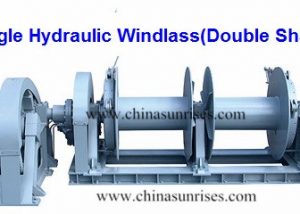 Single Hydraulic Windlass (Double Shaft)