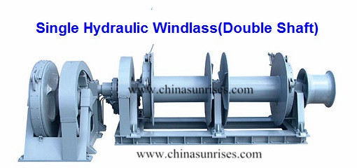 Single Hydraulic Windlass (Double Shaft)