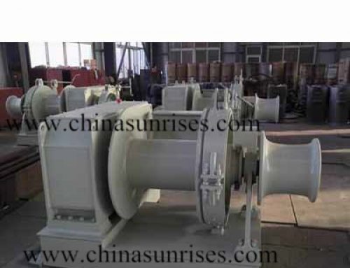 Hydraulic Mooring Winch