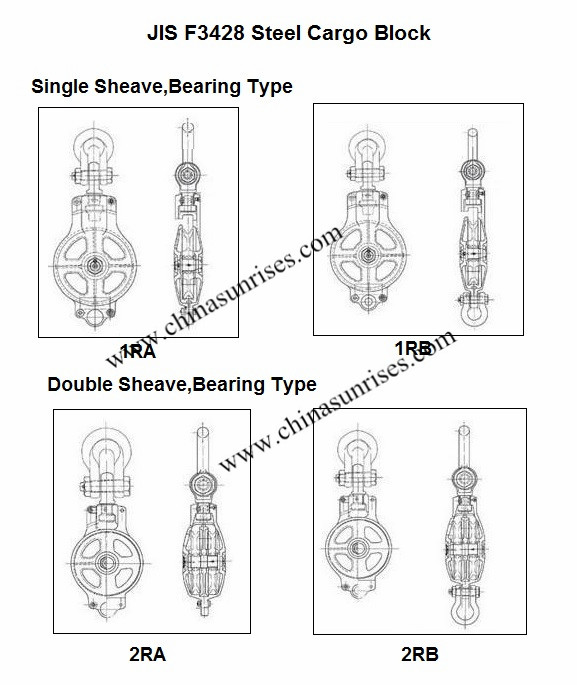 JIS F3428 Steel Cargo Block