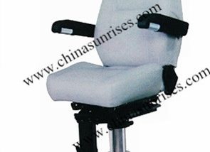 Marine Fixed Pilot Chair with Aluminum Alloy Column