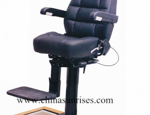 Movable Pilot Chair, Marine Steel Pilot Chair with Rail