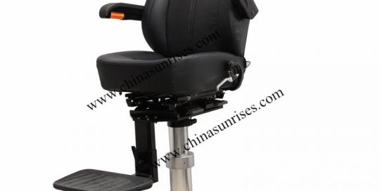 Movable Pilot Chair,Marine Aluminum Alloy Pilot Chair with Rail