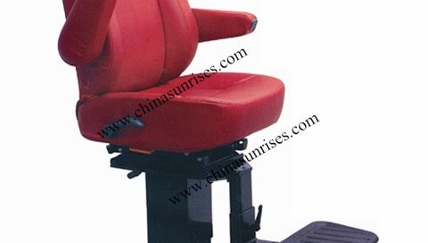 Movable Pilot Chair,Marine Pilot Chair with Square Steel Column