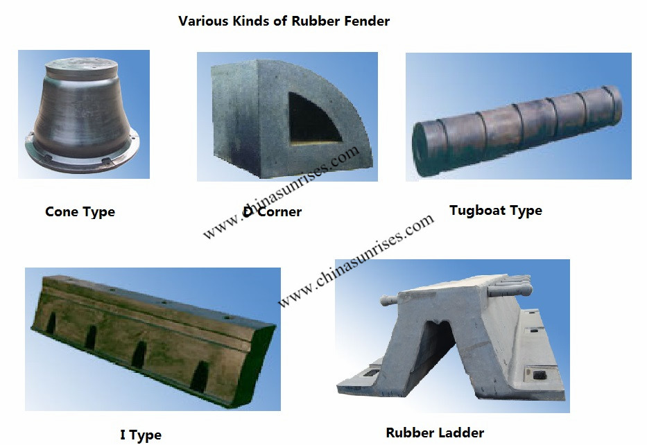 Various Kinds Rubber Fender