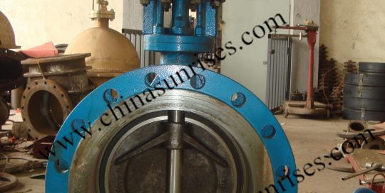 Double Cylinder Hydraulic Butterfly Valve