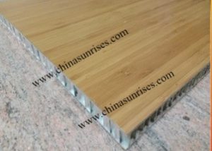 Bamboo Veneer honeycomb alucobond aluminum composite panel