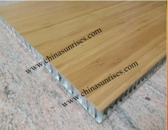 Bamboo Veneer honeycomb alucobond aluminum composite panel